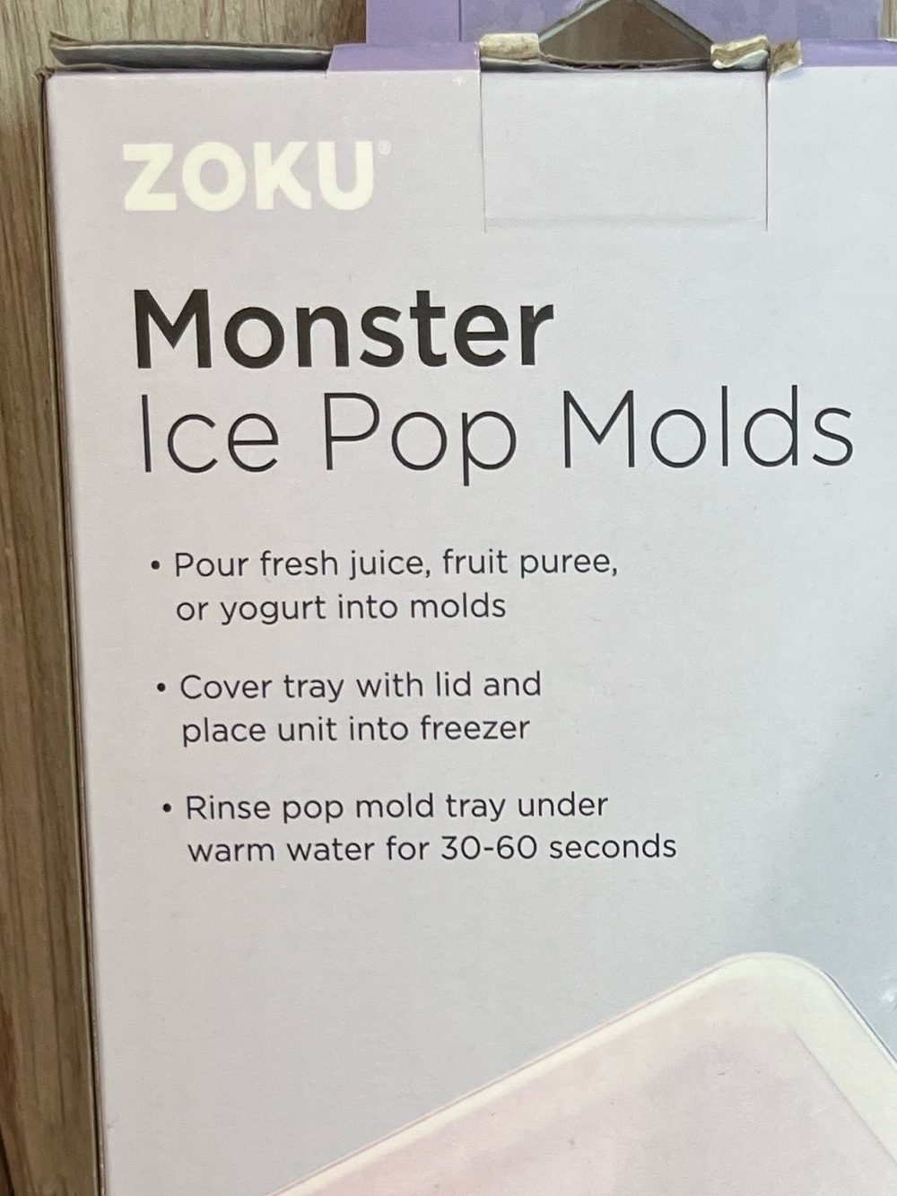 ZOKU Monster Ice Pop Molds SET OF 4 Multi Color NWT - Picture 5 of 5